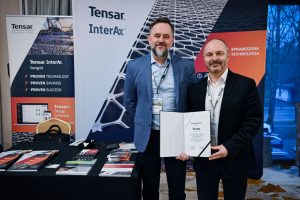 Podziękowanie dla firmy Tensar Polska - partnera wydarzenia